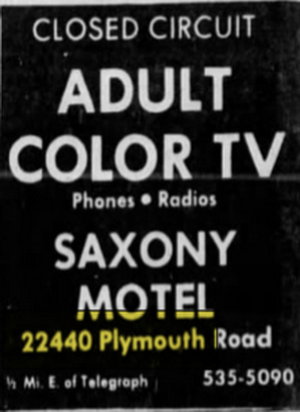 Royal Budget Inn (Saxony Motel) - Jan 30 1981 Article (newer photo)